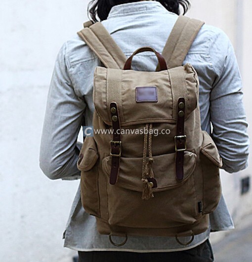 Canvas Laptop Bag Canvas Bag Leather Bag CanvasBag.Co