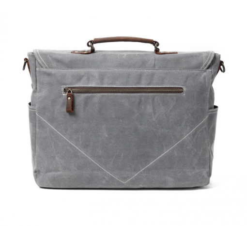 Canvas Messenger Bag Laptop Bags Computer Bags - Image 2