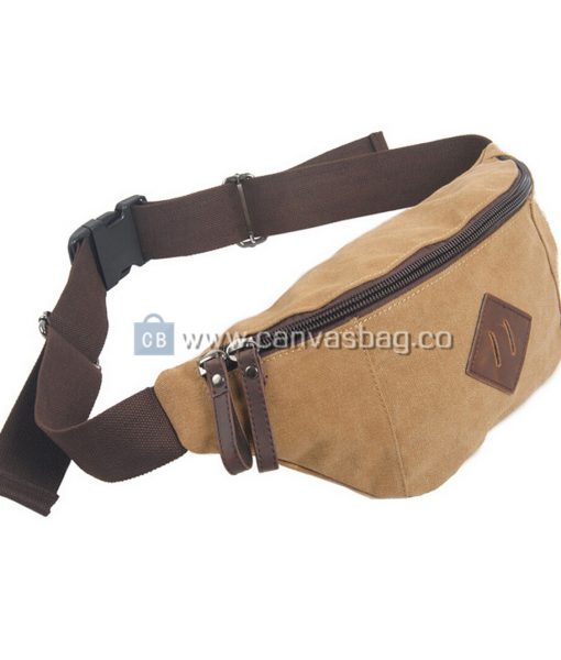 Canvas Waist Bag Waist Pack Canvas Bag Leather Bag CanvasBag.Co