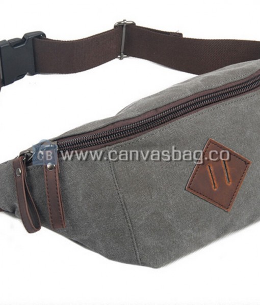 Canvas Waist Bag Waist Pack Canvas Bag Leather Bag CanvasBag.Co