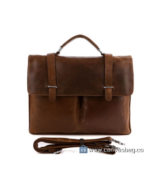 Leather Messenger Bags for Men Leather Bags Leather Briefcase Canvas