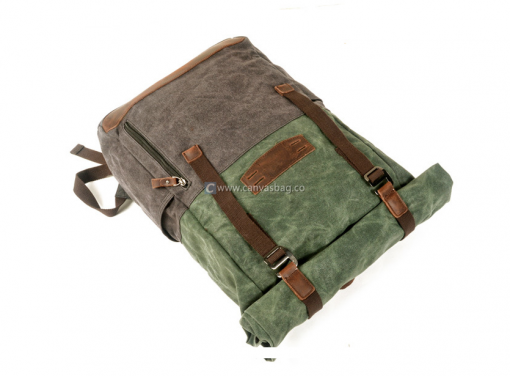 Waxed Canvas Backpack - Image 5