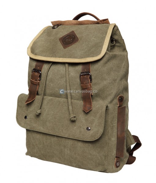 Travel Backpack Canvas Travel Backpack Canvas Bag Leather Bag