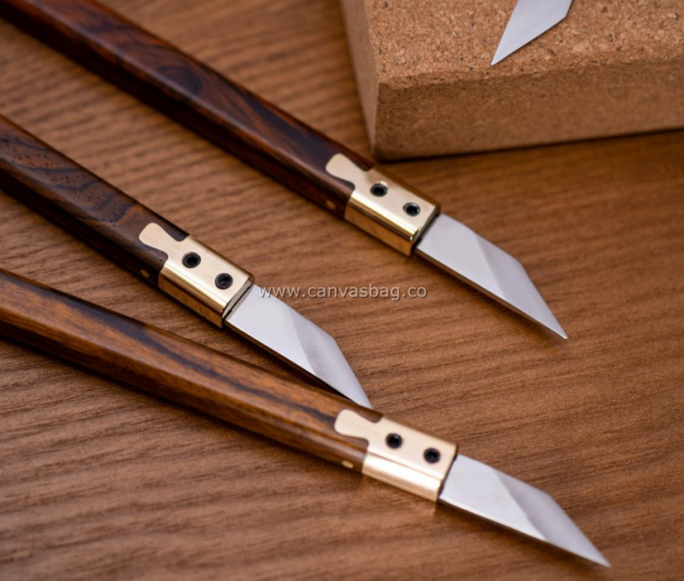 Leather Detachable Cutting Carving Knife Essential Tool for Craftsmen
