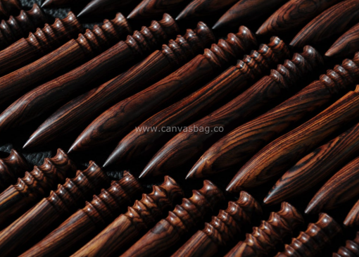 Leather Edge Slicker Sandalwood Burnish Bar Edge Burnisher Cocobollo Ironwood Ebnoy Leather Craft Tool Set for DIY Leather Working - Image 5