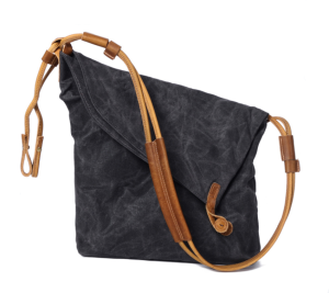 Canvas Hobo Crossbody Bag
