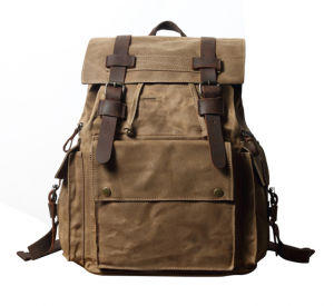 canvas rucksack bag