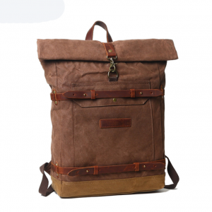 mens waxed canvas backpack