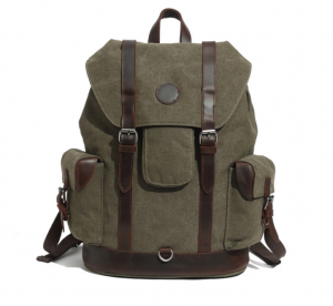 military canvas rucksack backpack