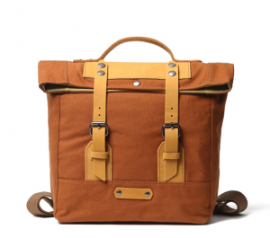 old school canvas backpack