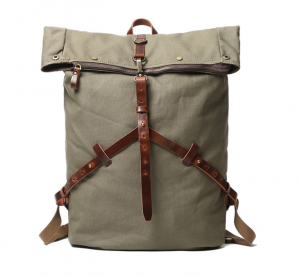 rucksack vintage canvas backpack