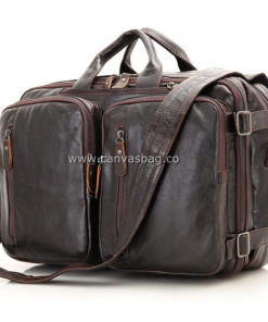 Leather Messenger Bag